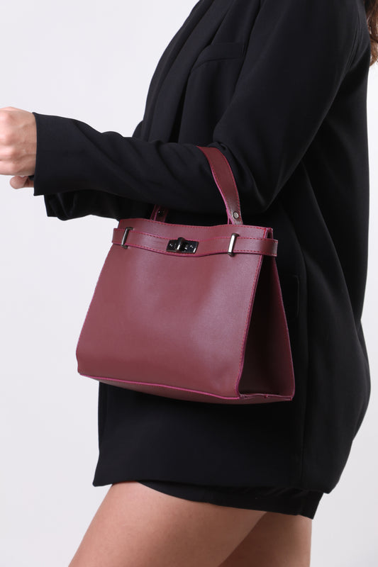 Ava Bag - Burgundy