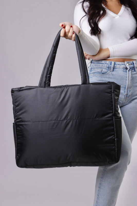 Ora Puffer Bag - Black