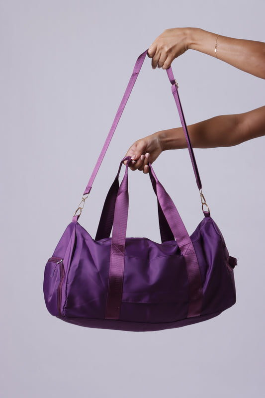 Fiona Gym Bag - Purple