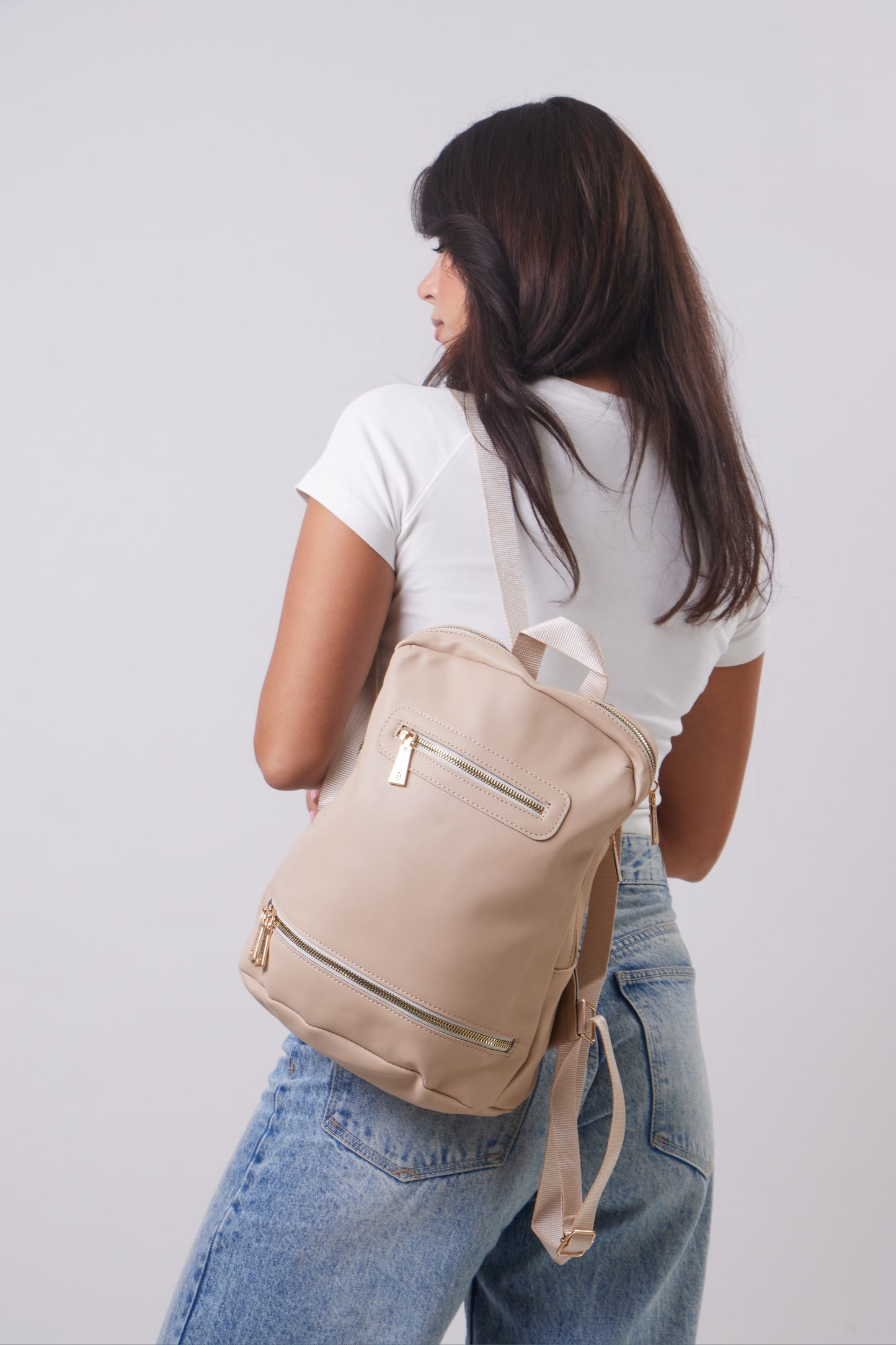 Backpack - Beige