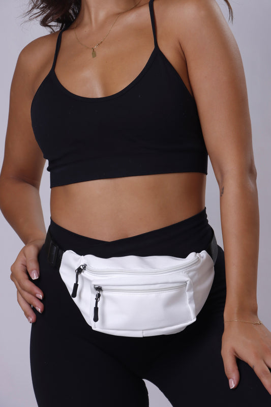 Unisex Fanny Pack - White