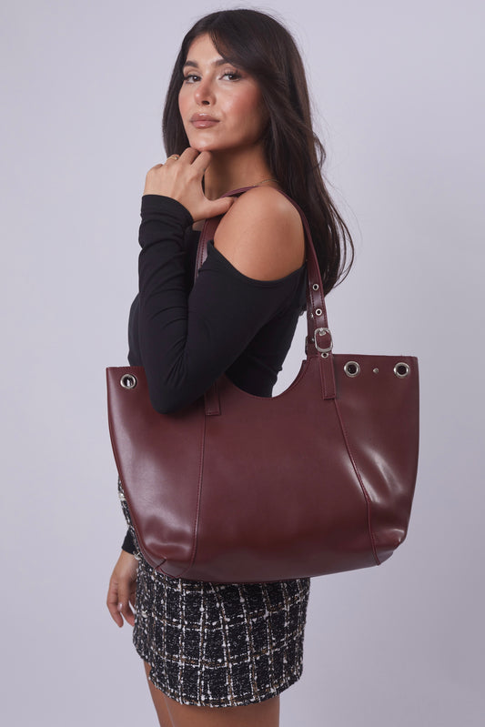 Alexa Bag - Burgundy