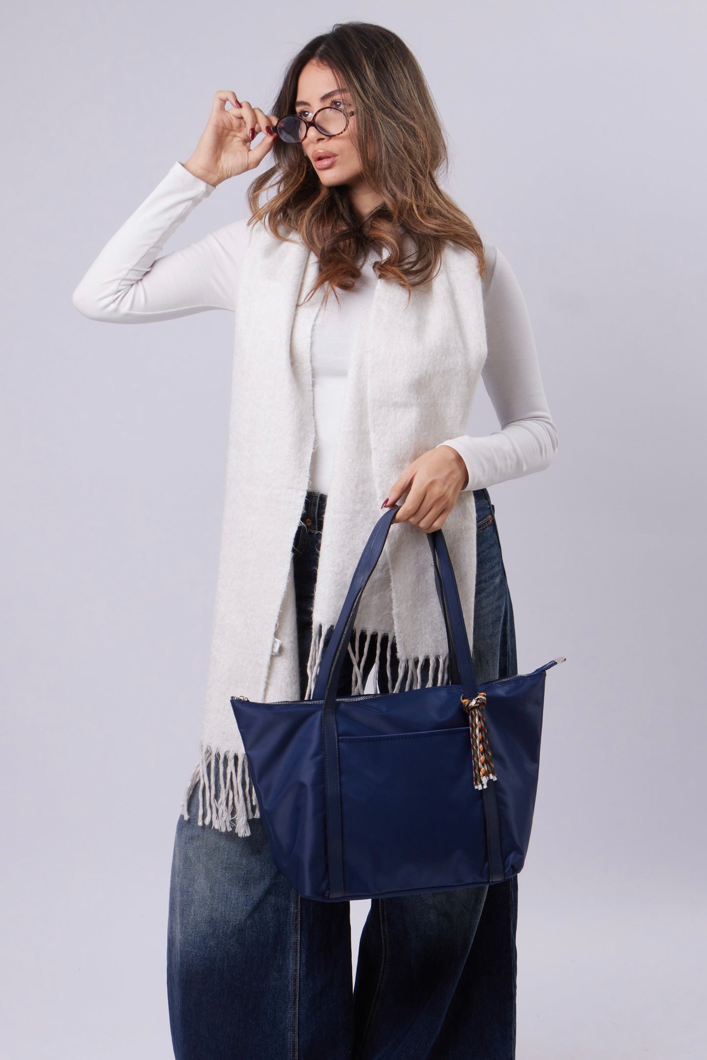 Faith Bag - Navy Blue
