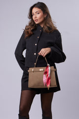 Ava Bag - Suede Beige