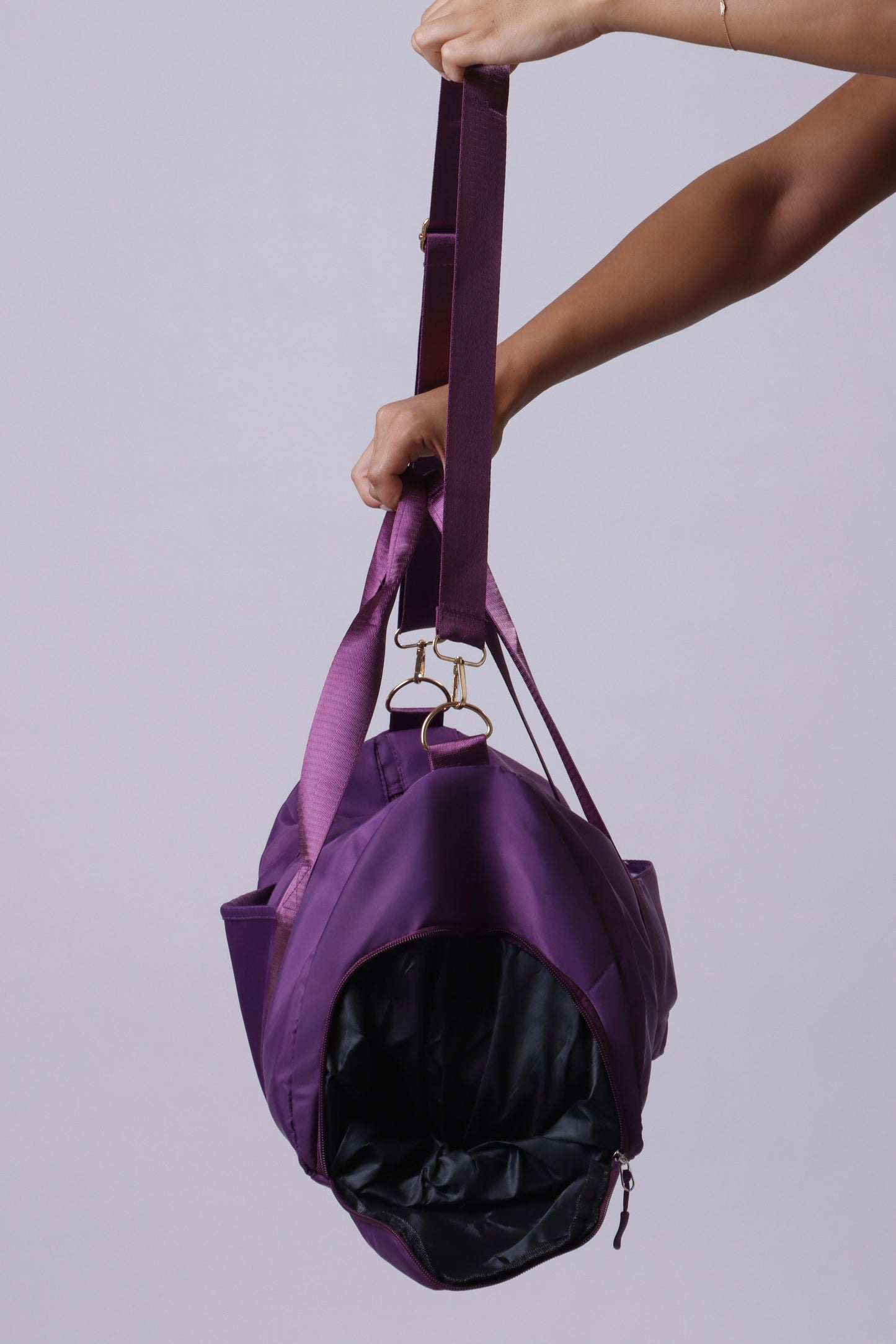 Fiona Gym Bag - Purple