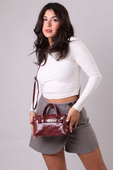 Valeria Bag - Burgundy