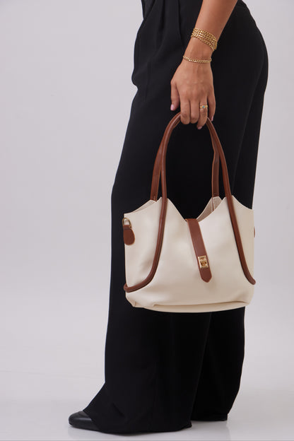 Ronnie Bag - Offwhite&Havane