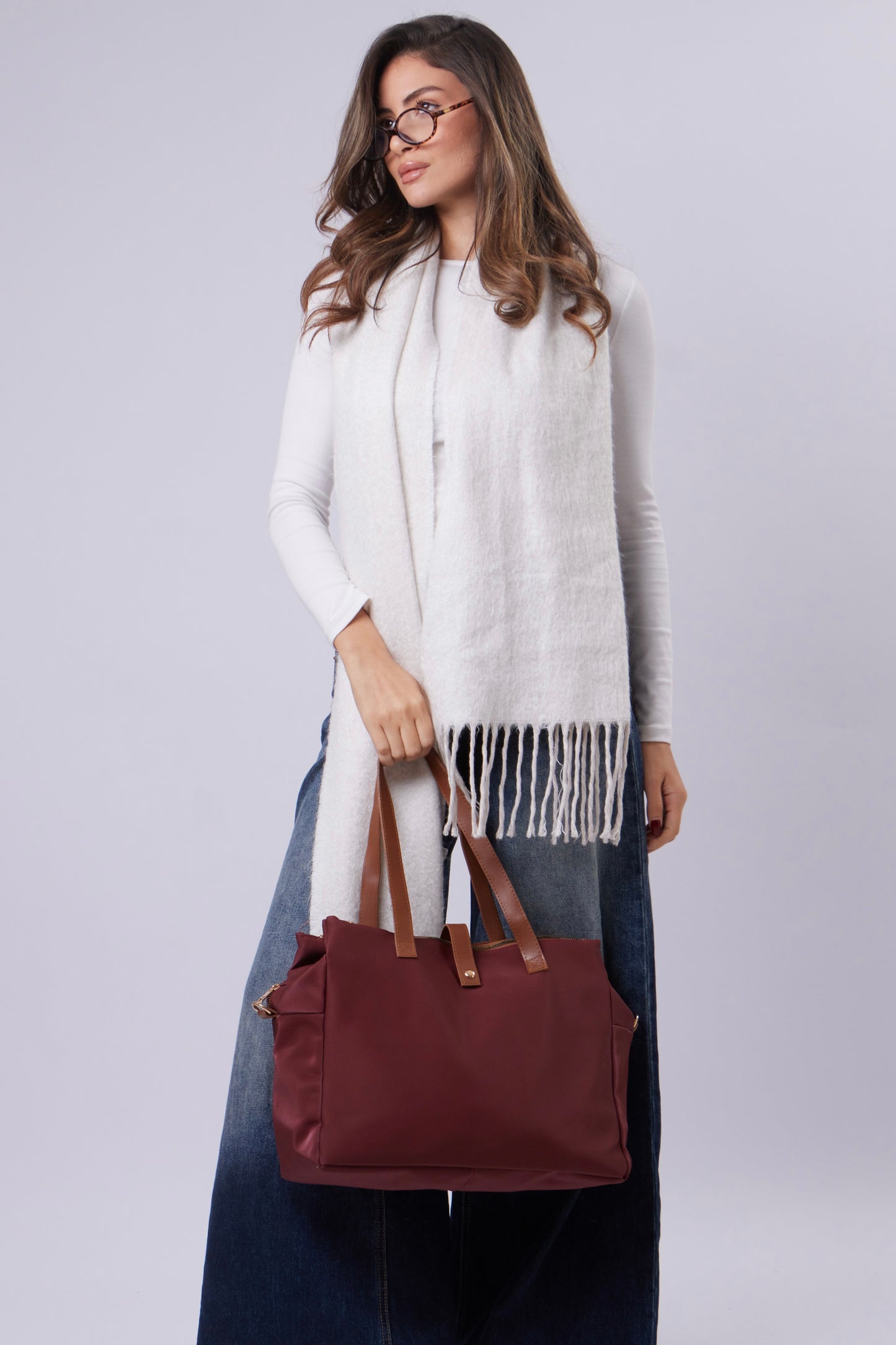 Savannah Bag - Burgundy