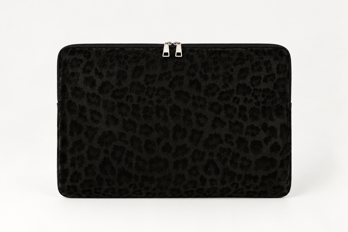 Leopard Ipad/Laptop Sleeve - 2 colors