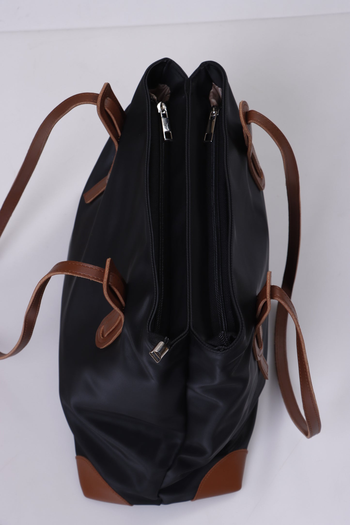 Emily Bag - Black & Camel