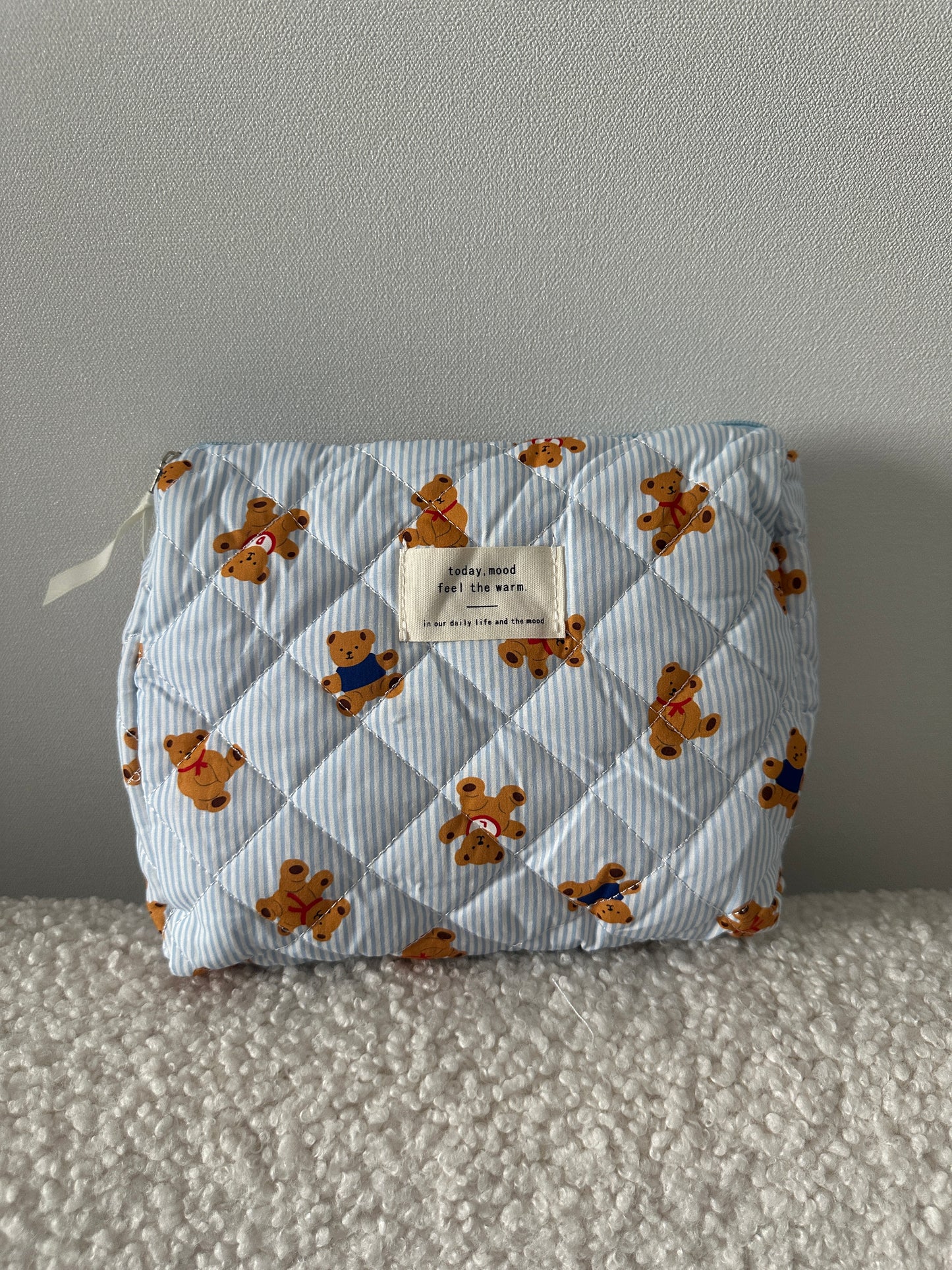 Teddy Pouches - Blue