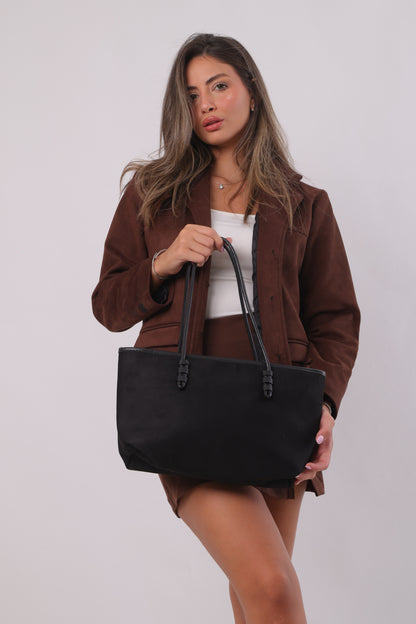 Jane Bag - Suede Black