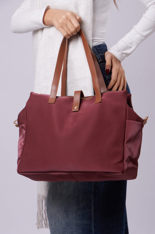 Savannah Bag - Burgundy