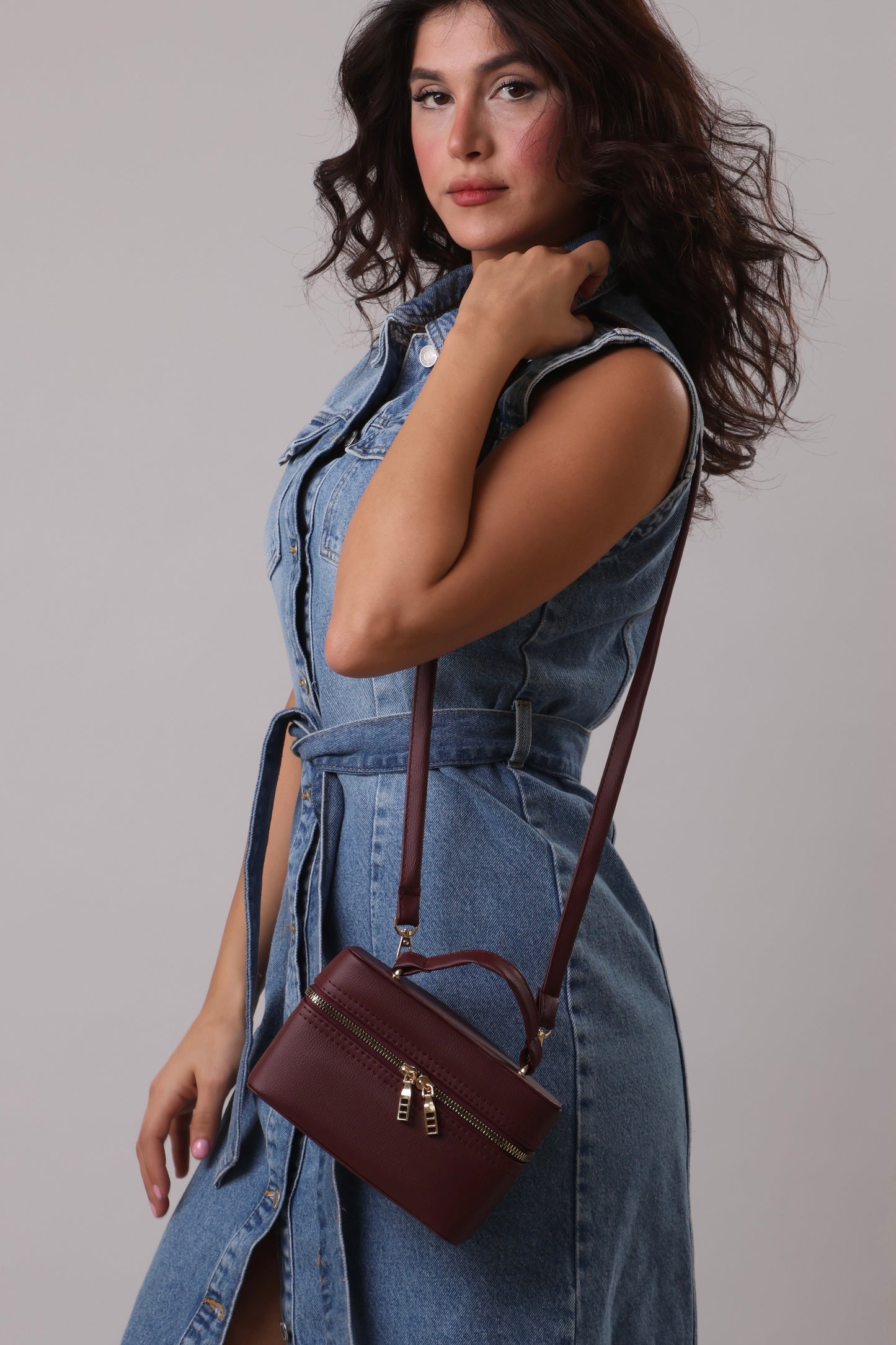 Nara Bag - Burgundy