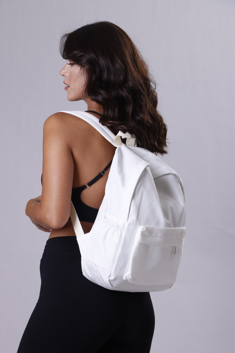 Amber Backpack - White