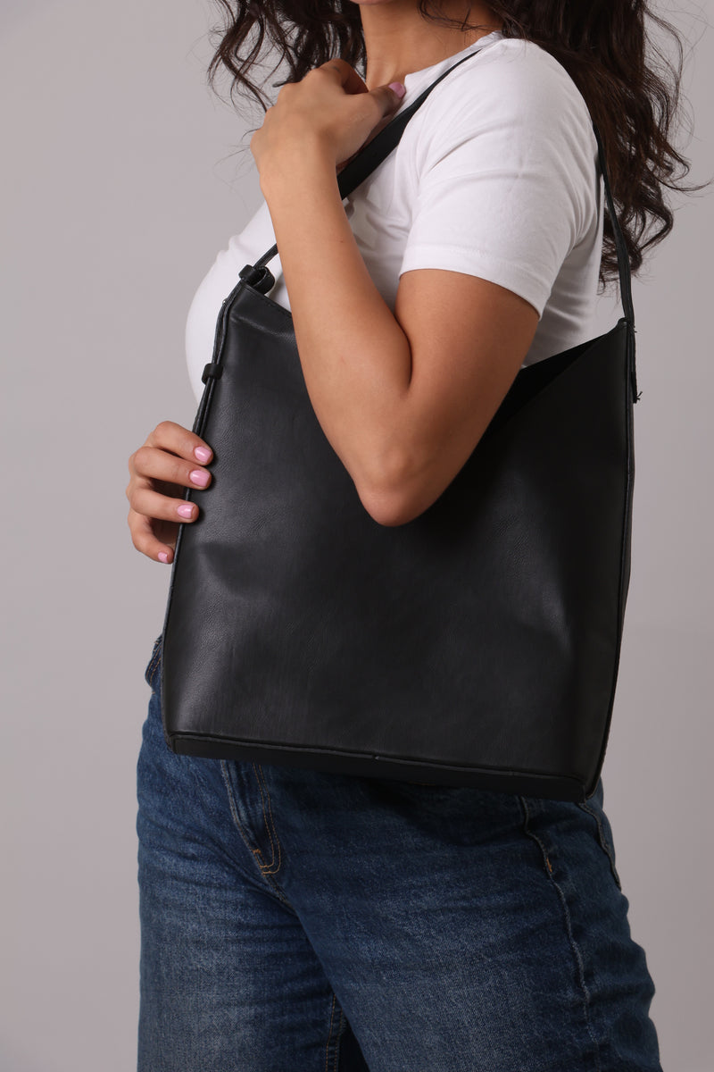 Asymmetrical Bag - Black