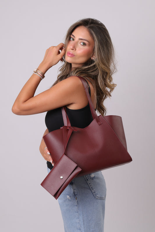 Isabelle Bag - Burgundy