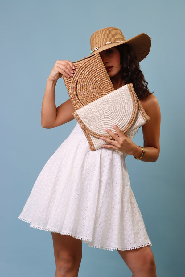 Ivy Clutch - Tan