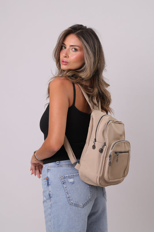 Kelly Backpack - Beige