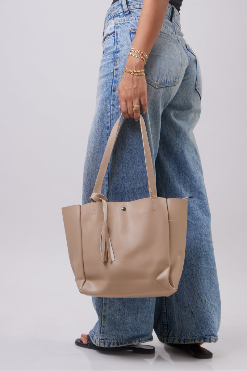 Naomi Bag - Beige