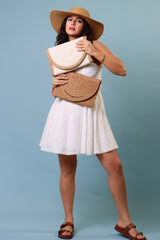 Ivy Clutch - Tan