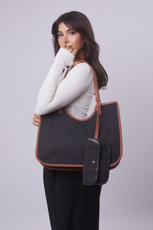 Tala Bag - Black+Havane