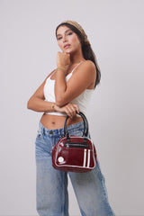 Retro Bag - Burgundy