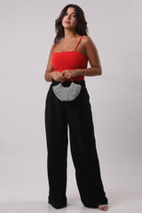 Evening Handle Bag - Silver