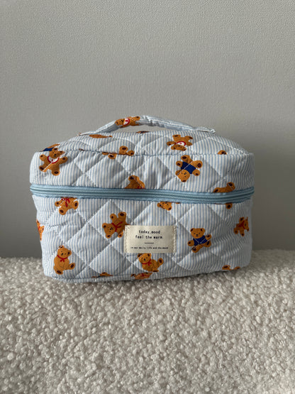 Teddy Pouches - Blue