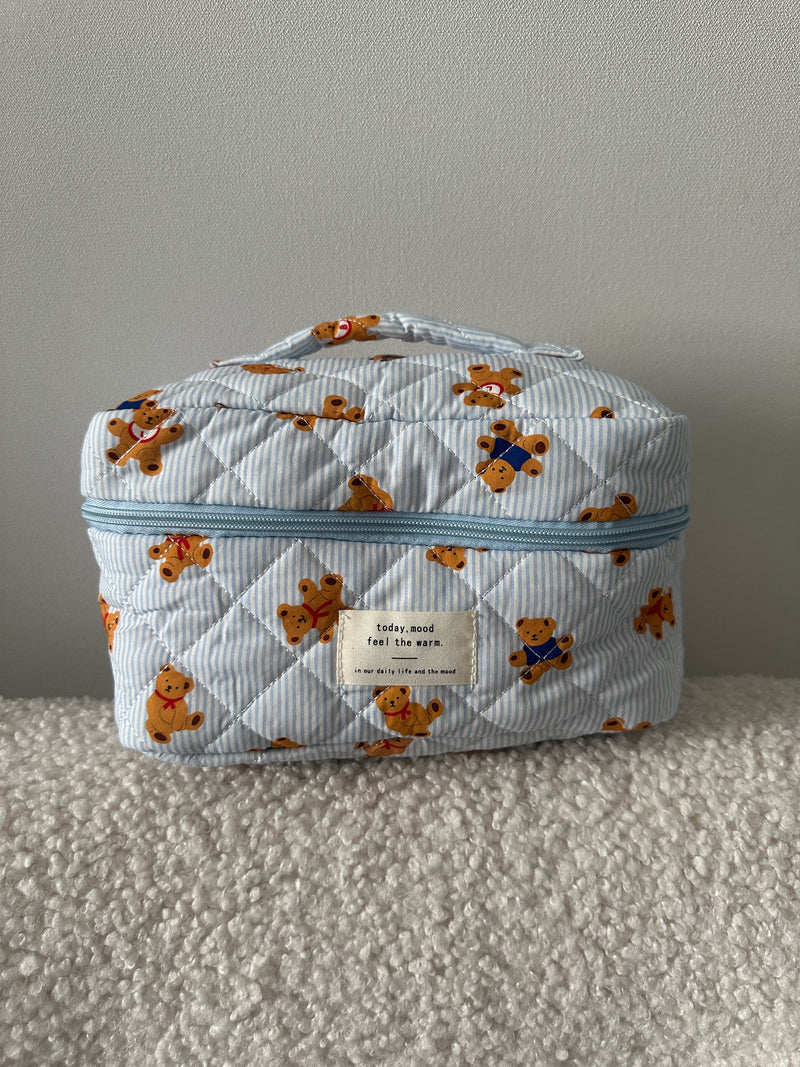 Teddy Pouches - Blue