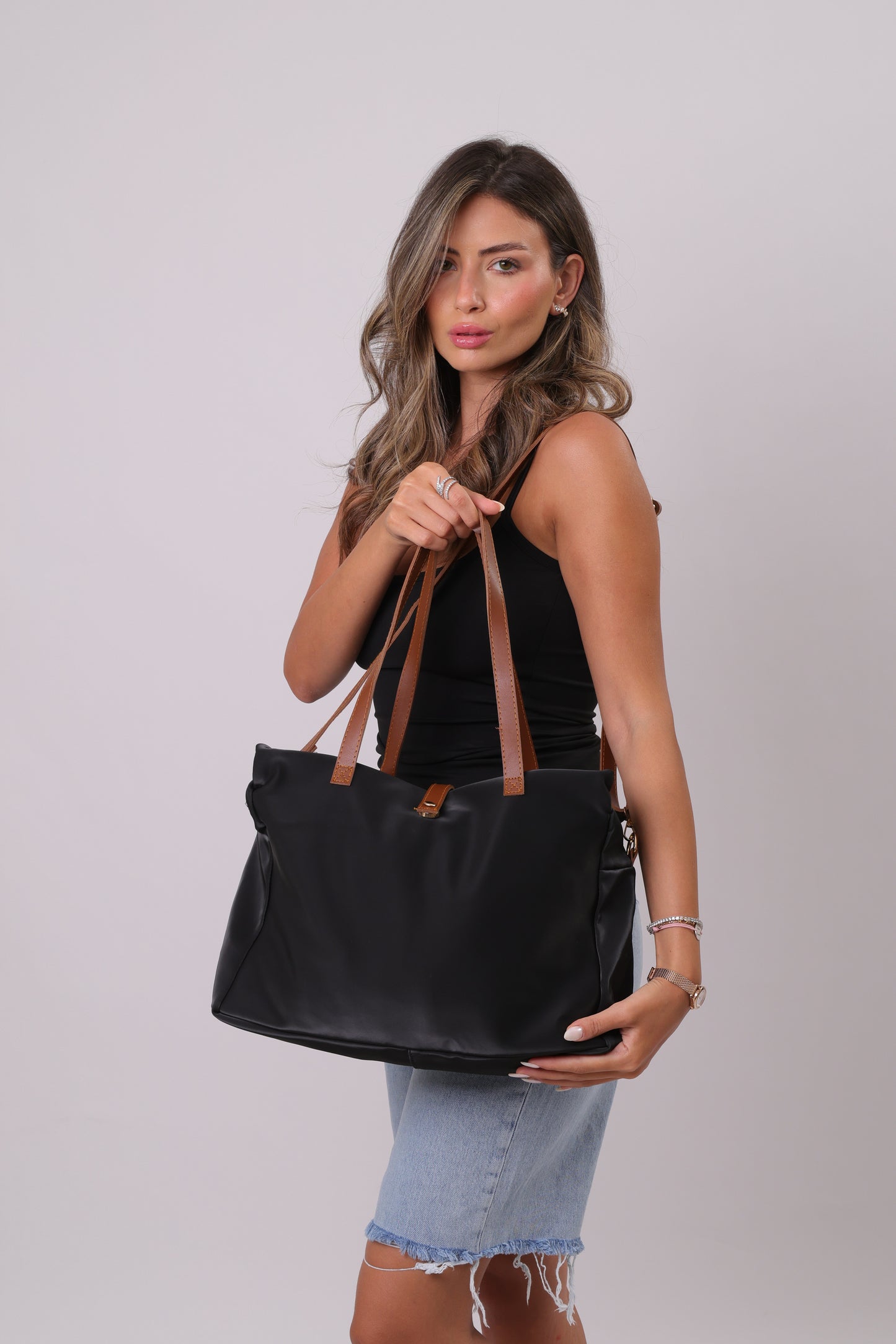 Savannah Bag - Black+Havane