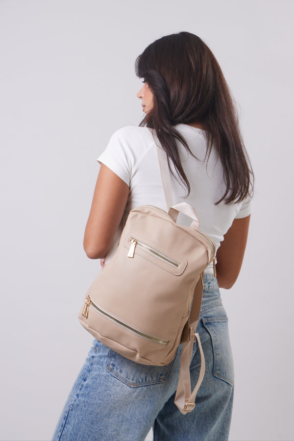 Backpack - Beige