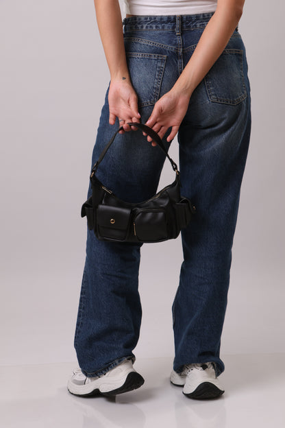 Joana Shoulder Bag - Black