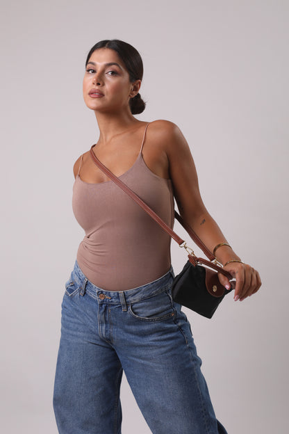 Andrea Bag XS - Black+Havane