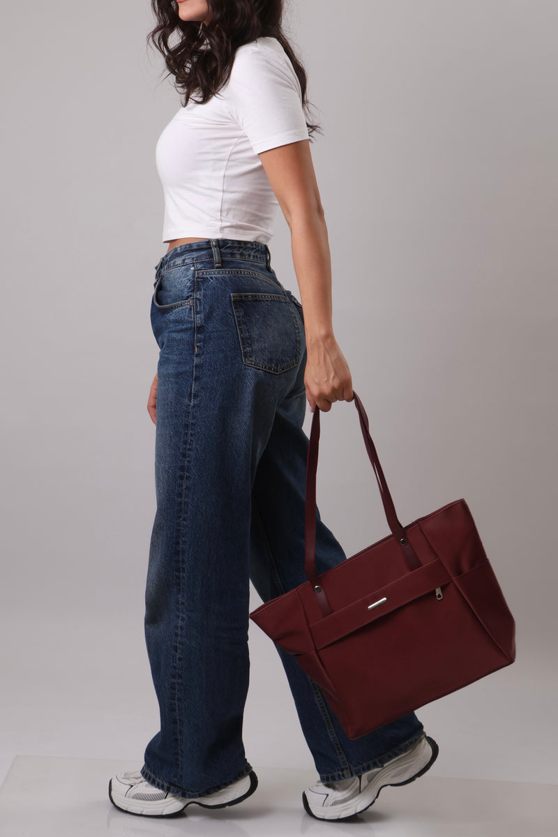 Mavi Bag - Burgundy