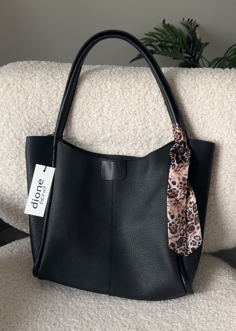 Katy Bag - Grainy Black