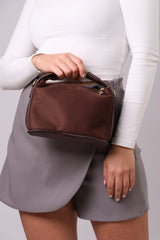 Capsule Bag - Suede Brown