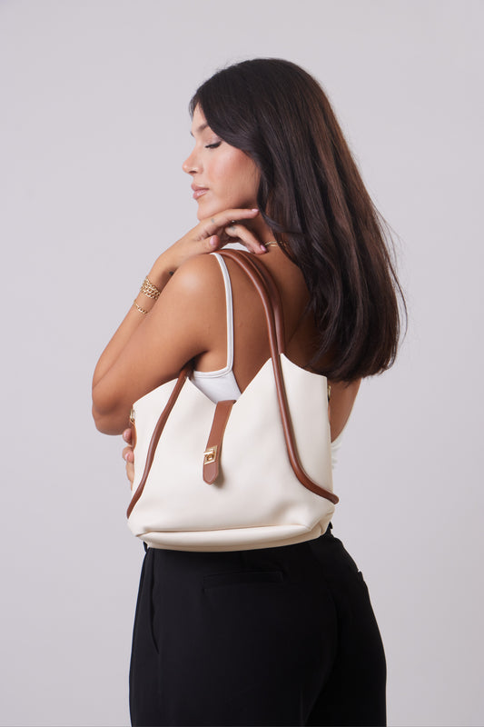 Ronnie Bag - Offwhite&Havane