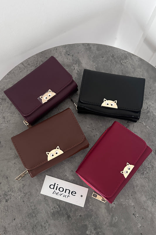 Cat Small Wallet