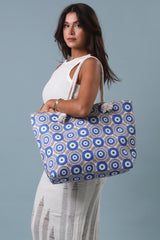 Evil Eye Beach Bag