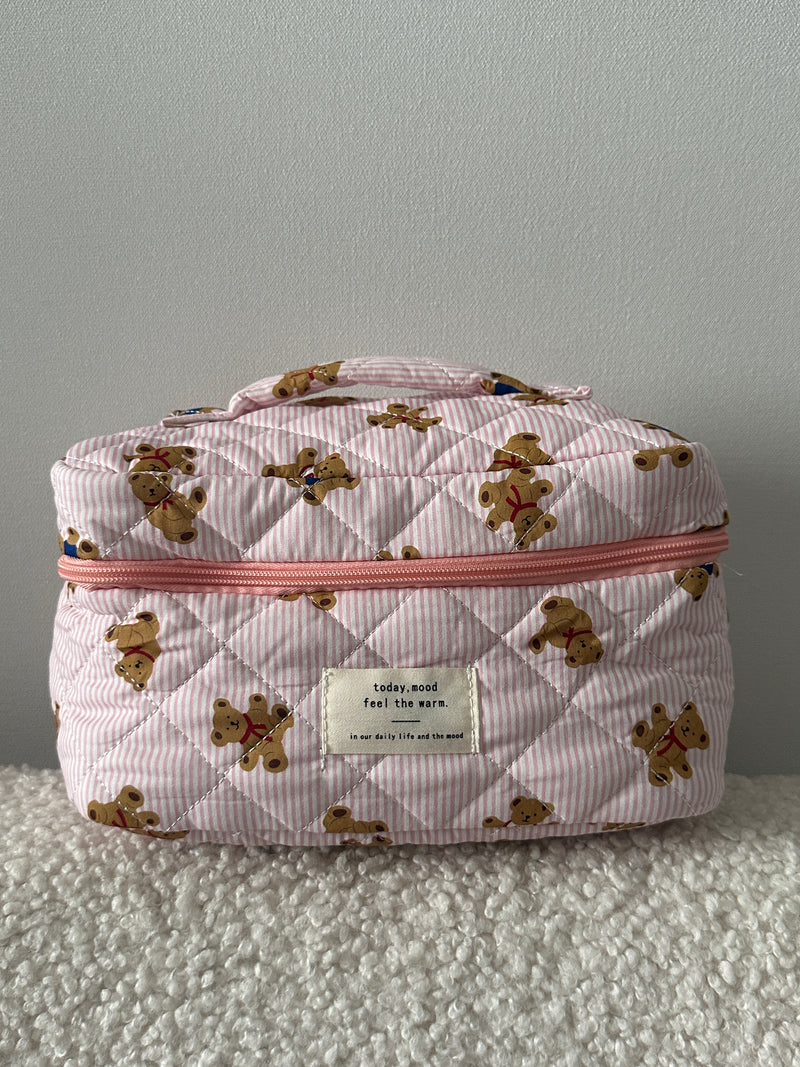 Teddy Pouches - Pink