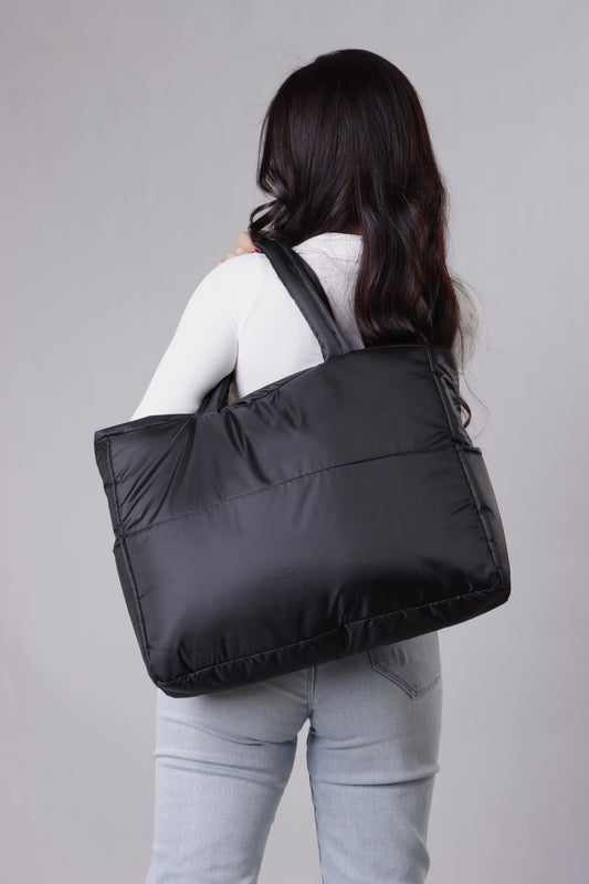 Ora Puffer Bag - Black