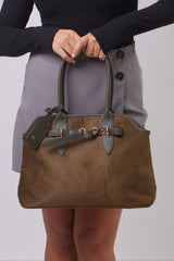 Maya Bag - Suede Khaki