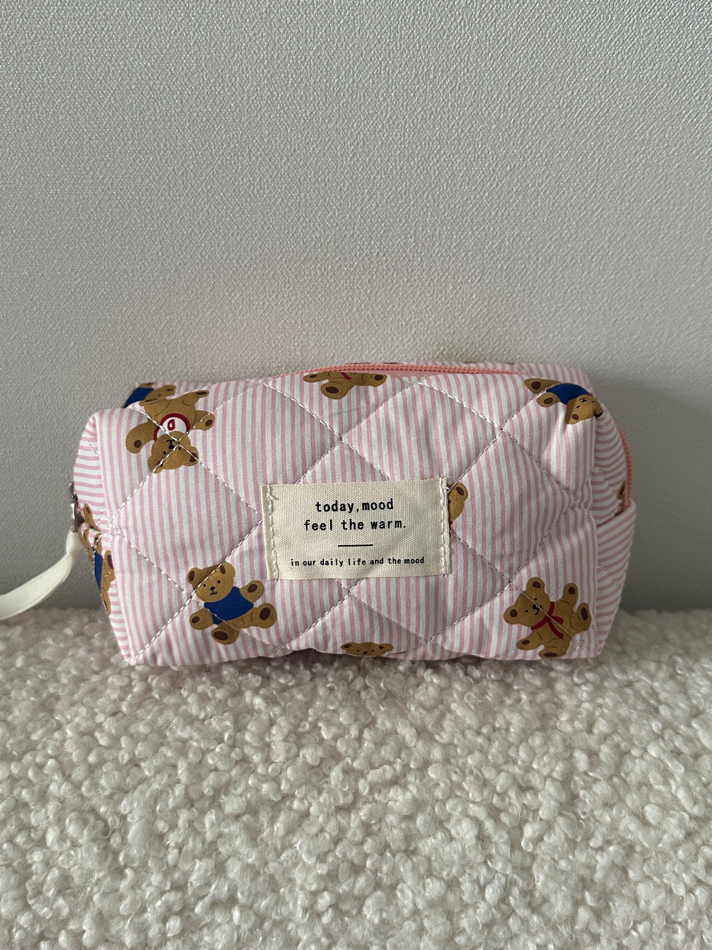 Teddy Pouches - Pink