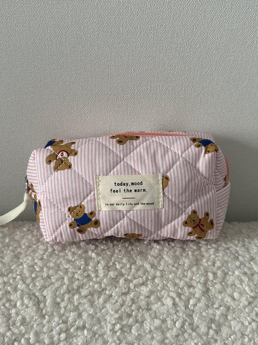 Teddy Pouches - Pink