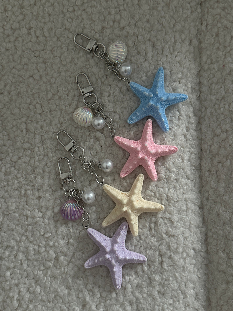 Starfish Bag Charm