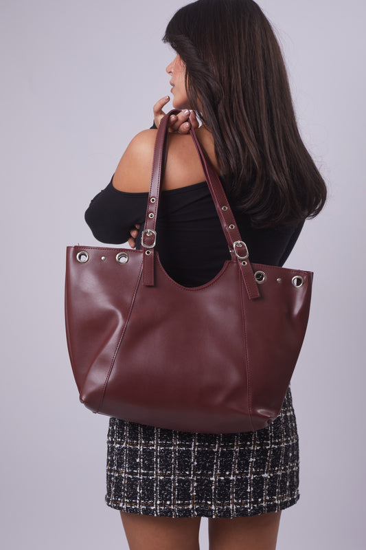 Alexa Bag - Burgundy