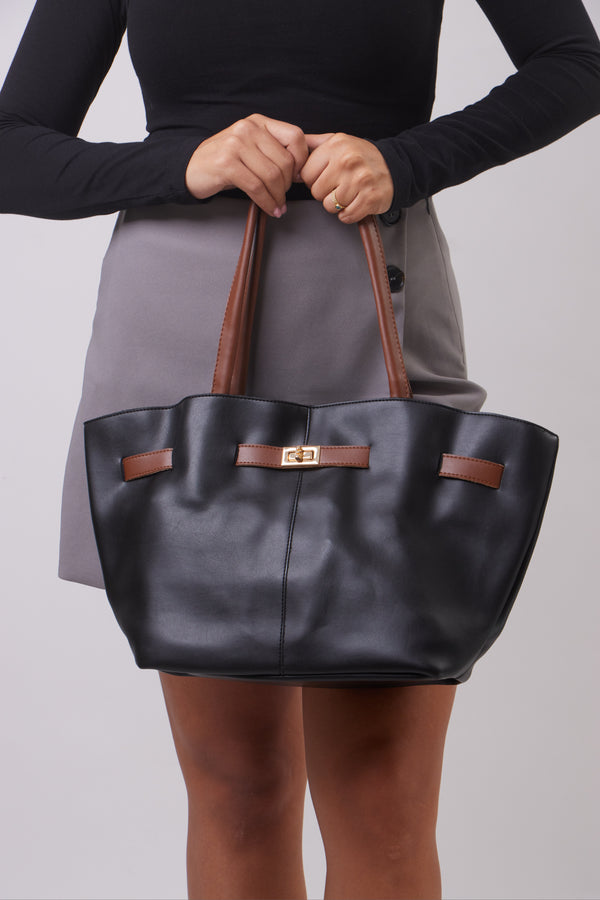 Linda Bag - Black & Havane