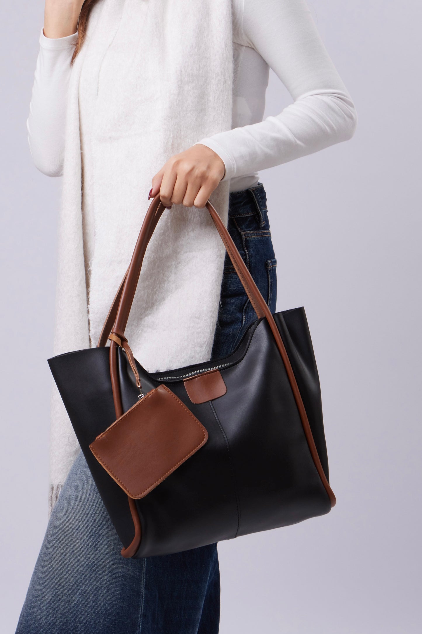 Katy Bag - Black + Havane