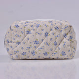 Blue Flowers Pouch